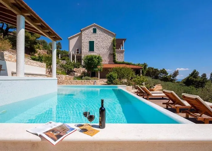 House With A Swimming Pool Sveta Nedilja, Hvar - 22136 Dom wakacyjny